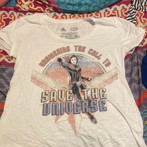 captain marvel tee shirt